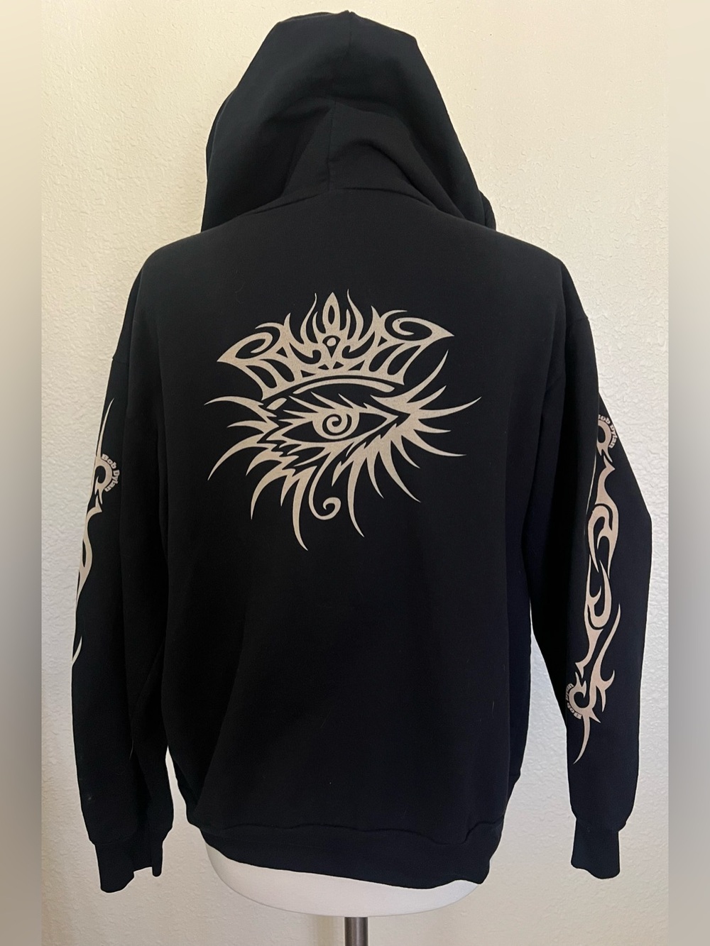 Black Bob Dylan Tribal Eye Hoodie Sweatshirt